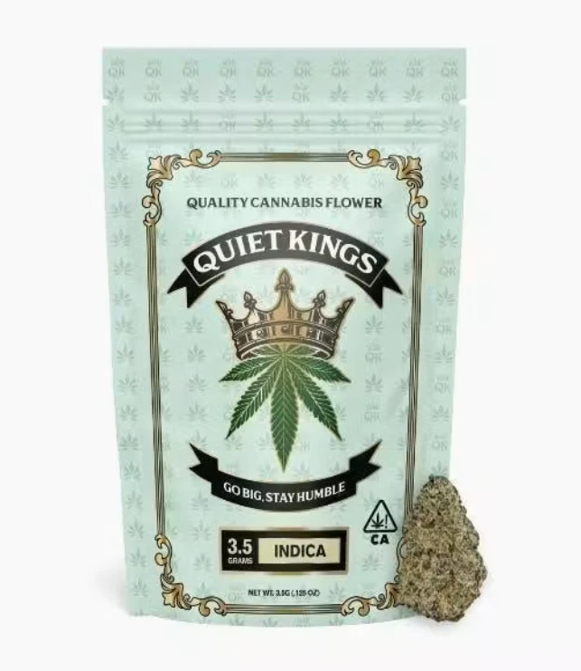 Quiet Kings - Iced Widow - 3.5g Flower (Quiet Kings) Main Image