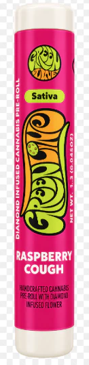 Greenline - GREENLINE | RASPBERRY COUGH - INFUSED | PREROLL | 1G Main Image