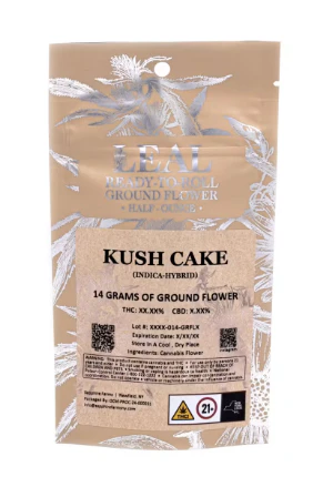 Leal - Kush Cake 14g Ground Flower - Hybrid | Leal Main Image