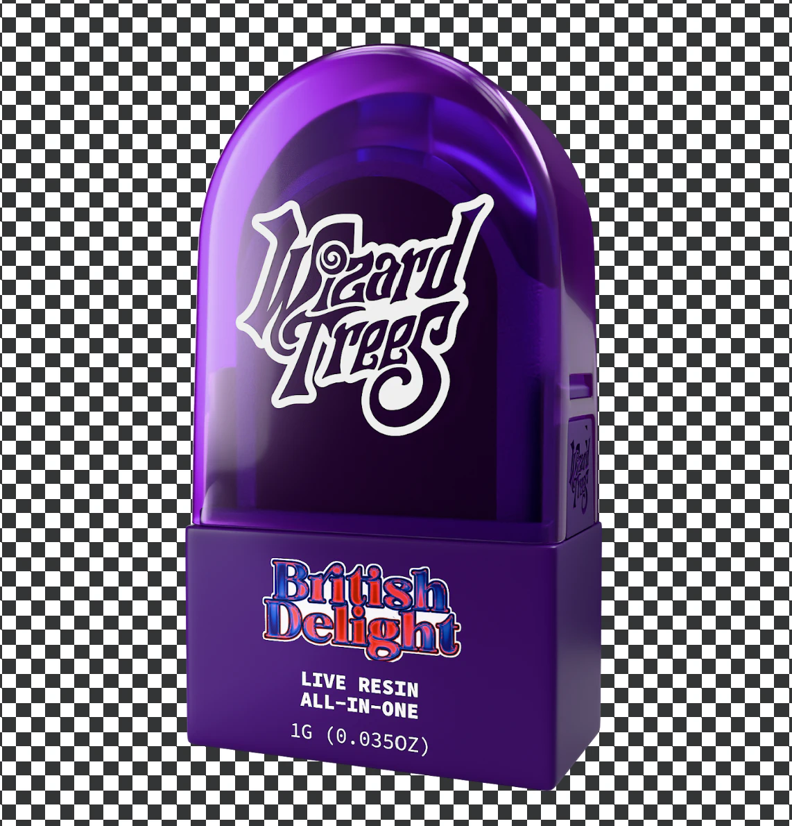 Wizard Trees - Wizard Trees - British Delight - 1g Live Resin AIO Main Image