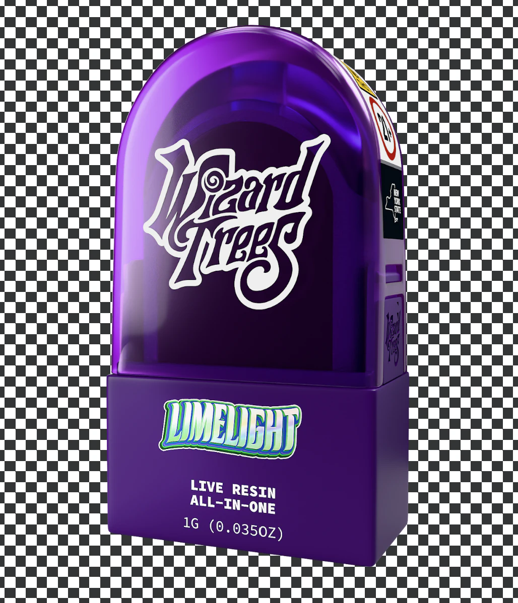 Wizard Trees - Wizard Trees - Limelight - 1g Live Resin AIO Main Image