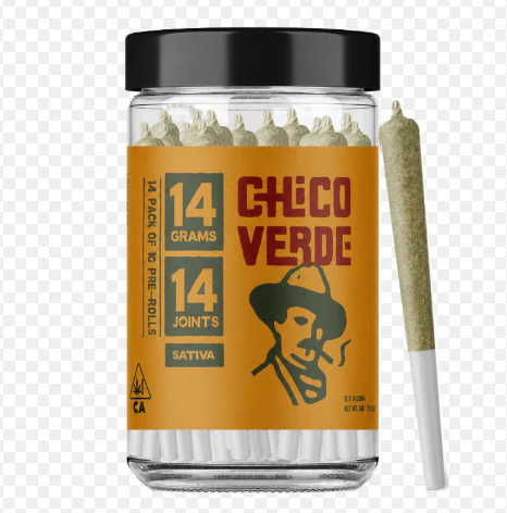 Chico Verde - Brainstorm Haze - 14pk Pre-rolls (Quiet Kings) Main Image