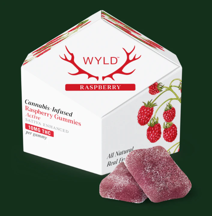 WYLD - Wyld | Edibles | Gummies | Infused - Raspberry | 100mg Main Image
