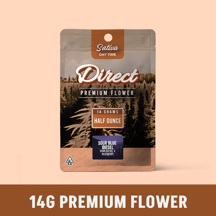 Direct - DIRECT: Sour Blue Diesel 14g - Greenhouse Flower (S) Main Image