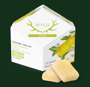 Wyld | Edibles | Gummies | Infused - Pear | 100mg