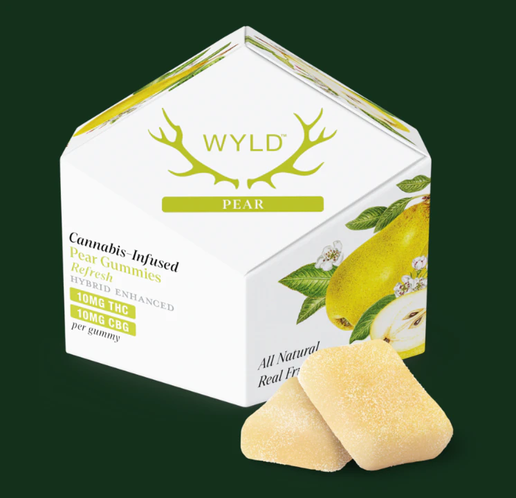 WYLD - Wyld | Edibles | Gummies | Infused - Pear | 100mg Main Image
