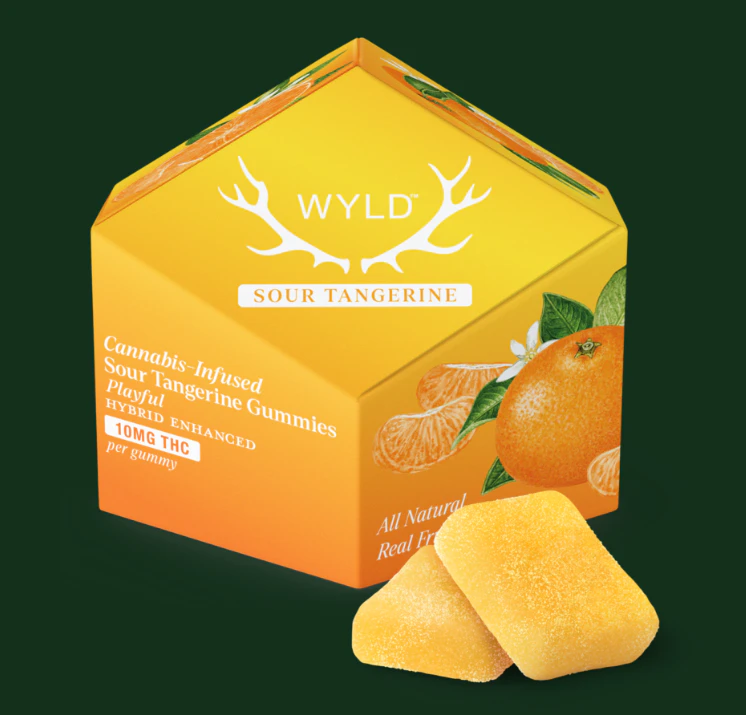 WYLD - Wyld | Edibles | Gummies | Infused - Sour Tangerine | 100mg Main Image