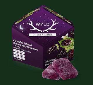 Wyld | Edibles | Gummies | Infused - Boysenberry - 1:1:1, 100mgTHC;CBD;CBN