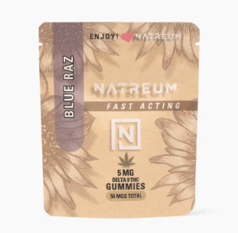 Natreum - Fast Acting Blue Raz 50mg Main Image