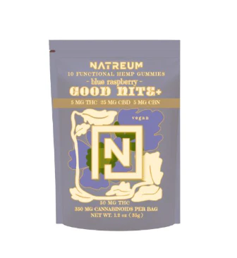 Natreum - Good Nite Blue Raspberry 50mg Main Image
