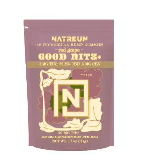 Natreum - Good Nite Red Grape 50mg Main Image