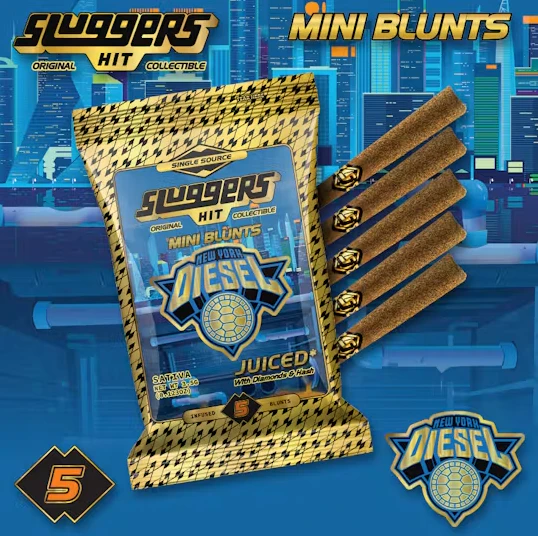 SLUGGERS HIT - Sluggers Infused 3.5g 5pk New York Diesel (S) Main Image