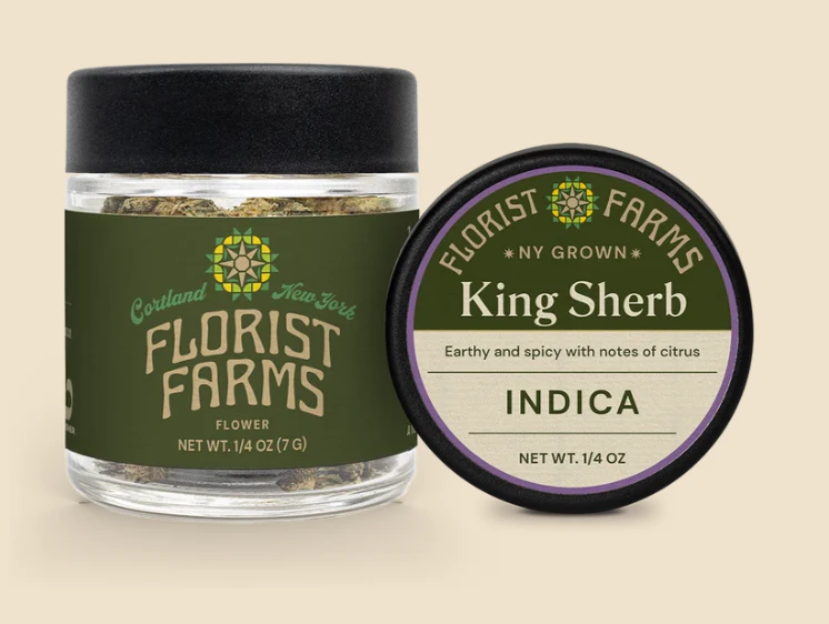 Florist Farms - King Sherb 7g - Indica | Florist Farms Main Image