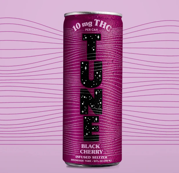 Tune - Black Cherry 10mg Seltzer | Tune Main Image