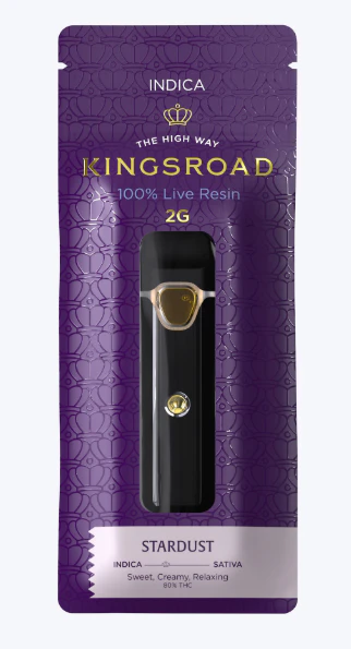 Kingsroad - Stardust - 2G Live Resin AIO Vape Main Image
