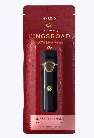 Kingsroad - Sunset Serenade - 2G Live Resin AIO Vape Main Image