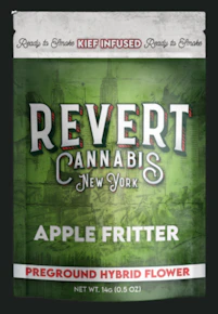 Revert | Flower - Infused Flower | Ground Flower - Kief Infused - Apple Fritter | 14g