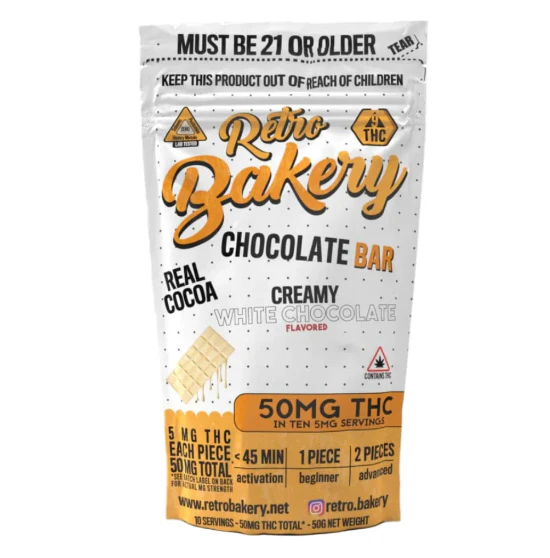 RETRO BAKERY - Creamy White Chocolate Bar Main Image