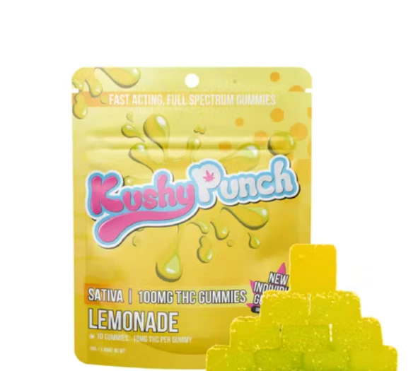 Kushy Punch - *Kushy Punch 10pk Gummies Lemonade Main Image