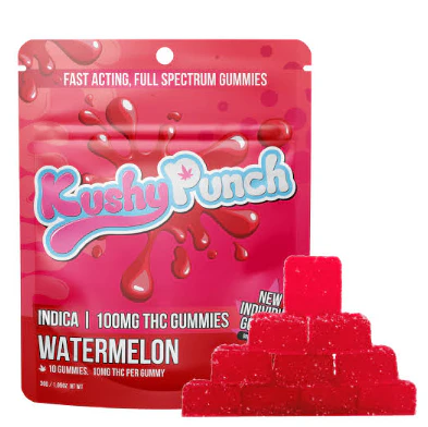 Kushy Punch - *Kushy Punch 10pk Gummy Watermelon (I) Main Image