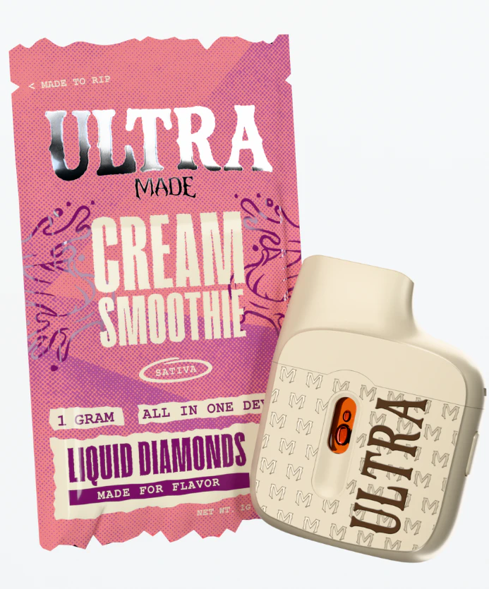 MADE - AIO - Cream Smoothie Ultra Vape - Liquid Diamonds - 1g (S) - MADE Main Image