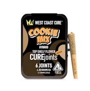 WEST COAST CURE: Cookie Mix .35g Pre-Roll 6pk/2.1g (H)