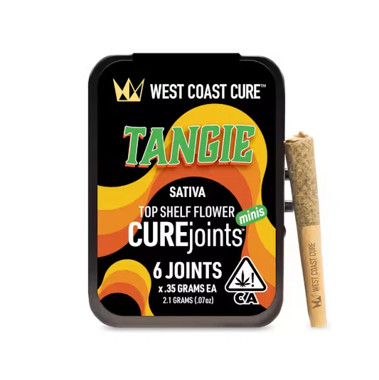 West Coast Cure - WEST COAST CURE: Tangie .35g Pre-Roll 6pk/2.1g (S) Main Image