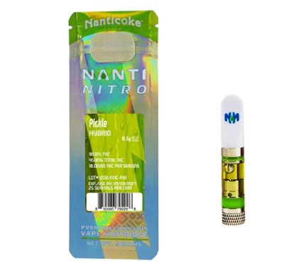NANTI NITRO - Pickle 0.5g Cartridge - Hybrid | Nanti Nitro Main Image