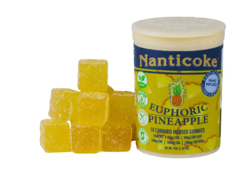 Nanticoke - Pineapple Euphoric Gummies 10pk | Nanticoke Main Image