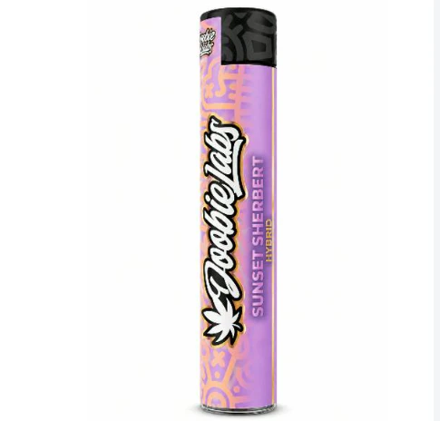 Doobie Labs - Sunset Sherbert 1 Gram Pre Roll Main Image
