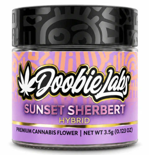 Doobie Labs - Sunset Sherbet - 3.5G Flower Main Image