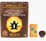 EMERALD SKY 20PK Sativa Milk Chocolate Peanut Butter Cups