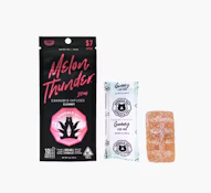 EMERALD SKY 100mg Melon Thunder Gummy Single