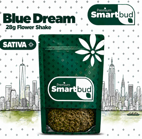 SmartBud - Blue Dream - 28G Pre-Ground Flower Main Image