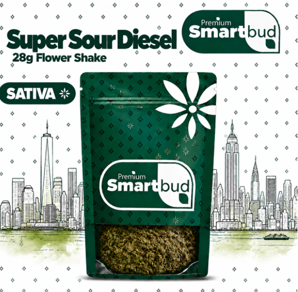 SmartBud - Super Sour Diesel - 1OZ Pre-Ground Flower Main Image