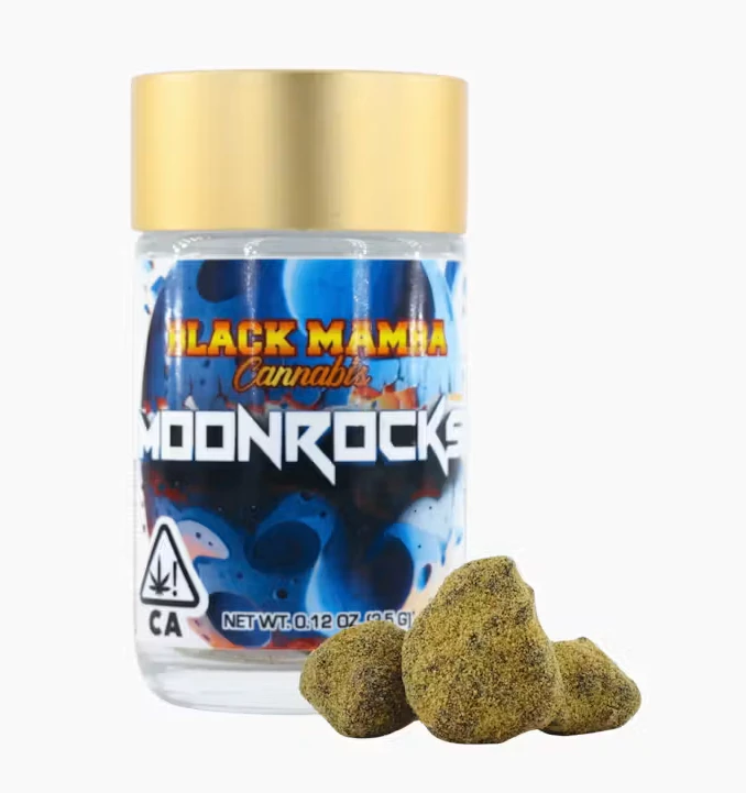 Black Mamba - Moon Rocket - 3.5g Moon Rocks (Black Mamba) Main Image