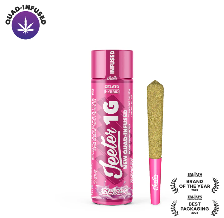 Jeeter - Gelato - 1G Infused Preroll Main Image