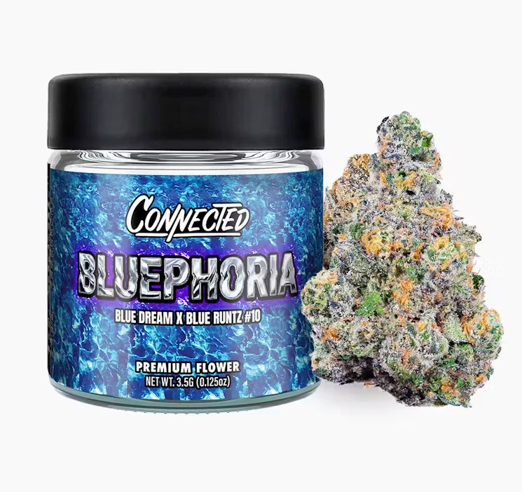 Connected Cannabis Co. - (2 FOR $90 MIX & MATCH) Bluephoria - 3.5g Indoor Flower (Connected) Main Image