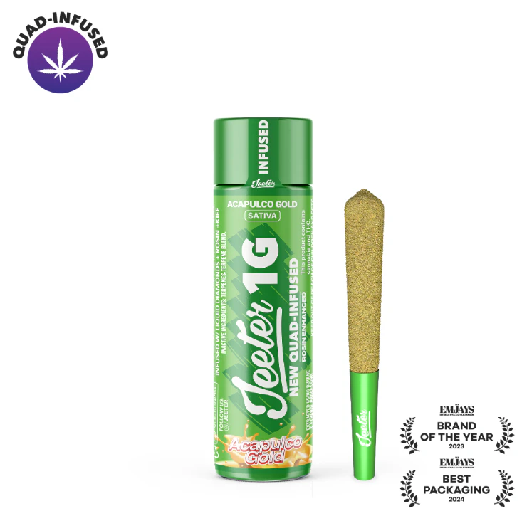 Jeeter - Acapulco Gold - 1G Infused Preroll Main Image