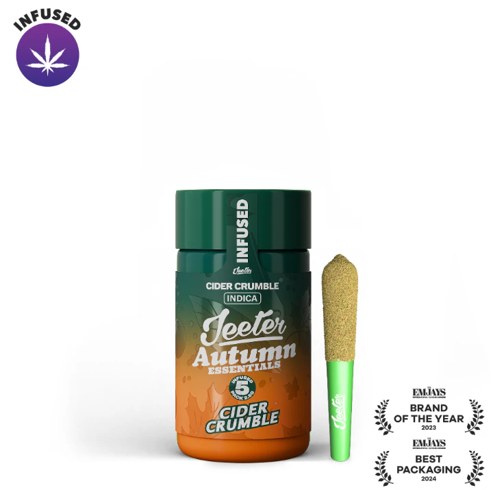 Jeeter - Cider Crumble - Seasonal 5PK Infused Prerolls Main Image