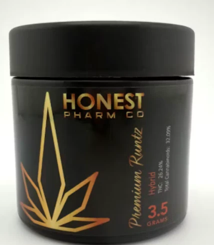 HONEST PHARM CO. - Honest Pharm Co. | Flower | Premium Runtz | 3.5g Main Image