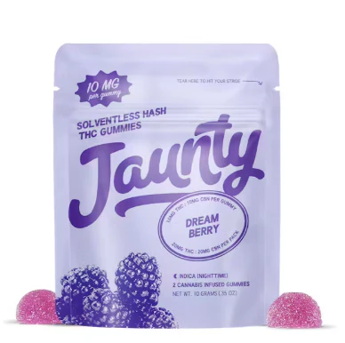 Jaunty - Dreamberry | Hash-Infused Gummies | 20mg | 2pk Main Image