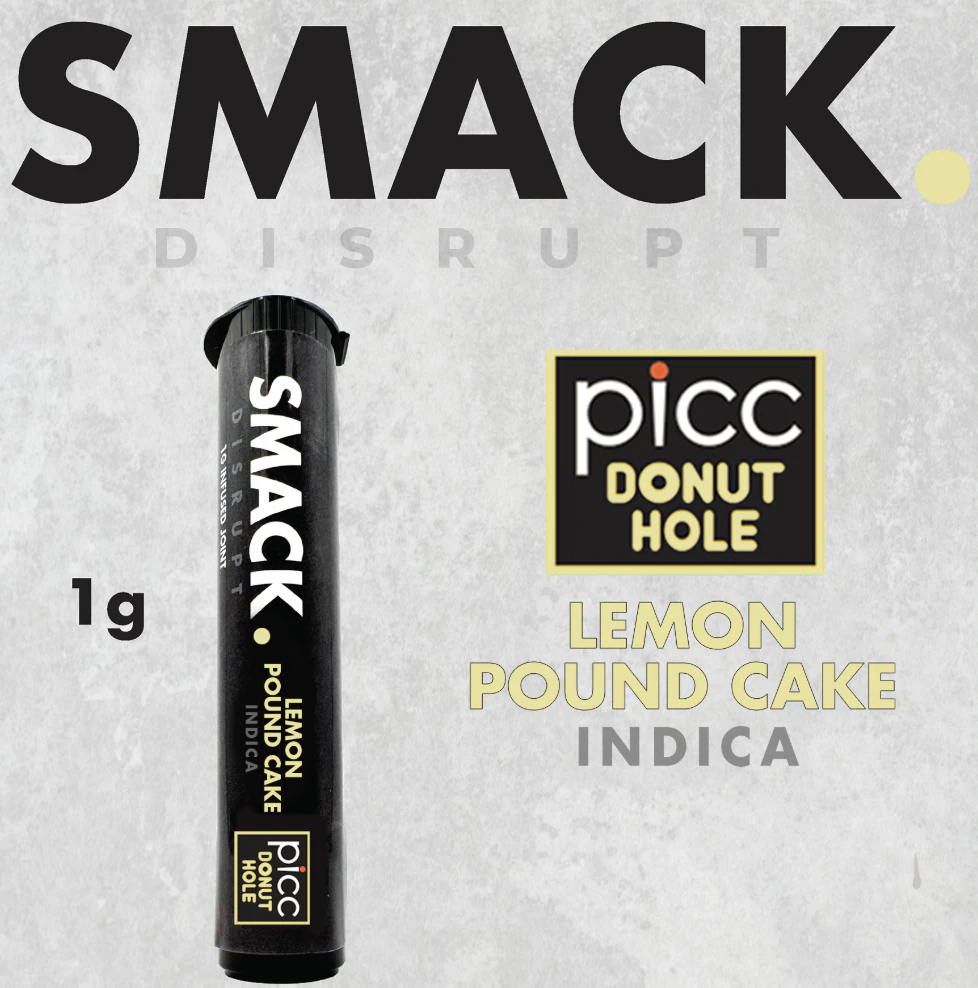 SMACK - Lemon Pound Cake Live Resin Infused Donut Hole | 1g Main Image