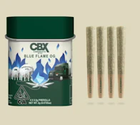 Cannabiotix 4PK Blue Flame Preroll Pack