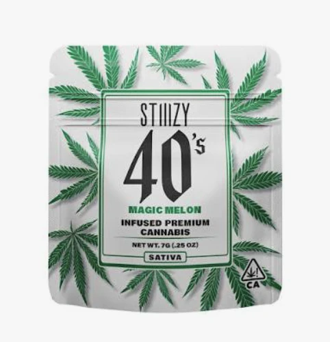 STIIIZY - 7g Stiiizy 40's Infused Flower Smalls - Magic Melon 40% Main Image