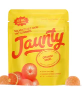 Jaunty Orange Swirl | Hash-Infused Gummies | 20mg | 2pk