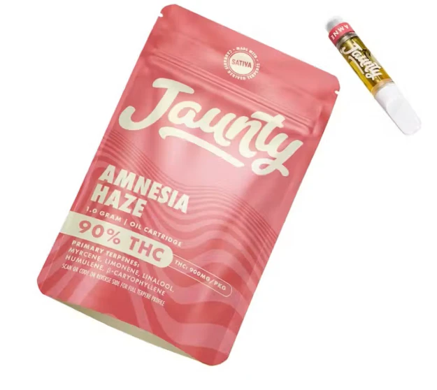 Jaunty - Jaunty Amnesia Haze | Cartridge | 1.0g Main Image