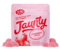 Jaunty Strawberry Fields Hash Infused | 100mg | 10mg/ea