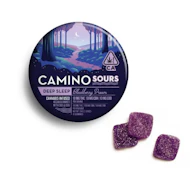 Camino Sours-Blackberry Dream with CBN & CBD 10:10:10 Infused Gummies 00608
