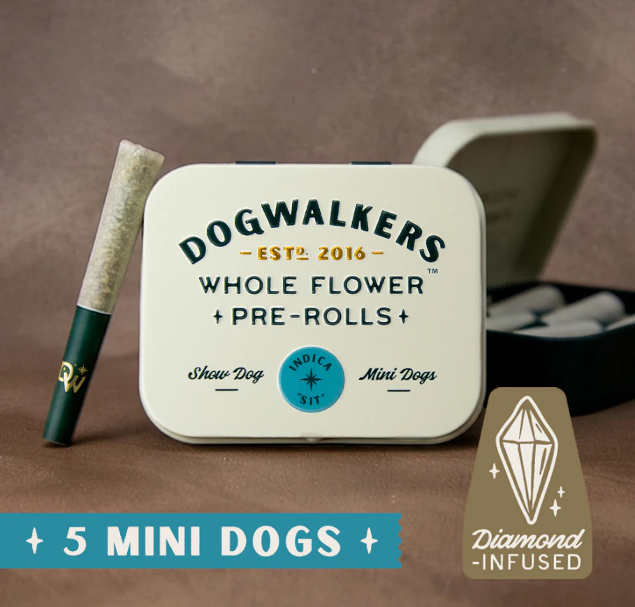Dogwalkers - Dogwalkers | Pre-roll | Infused Pre-Rolls | Cheddar Cheeze | 5pk 2.25g Main Image